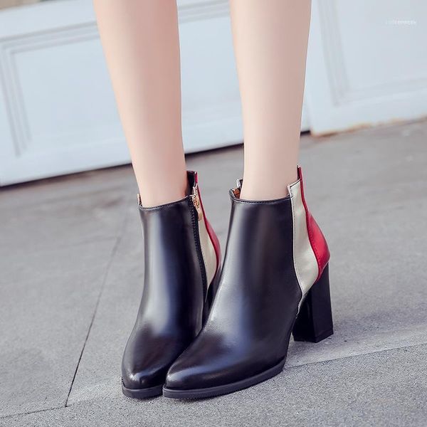boots 2021 ankle women's winter woman shoes fur warm short thick heels fashion ladies footwear size ghn8911, Black
boots 2021 ankle women's winter woman shoes fur warm short thick heels fashion ladies footwear size ghn8911, Black