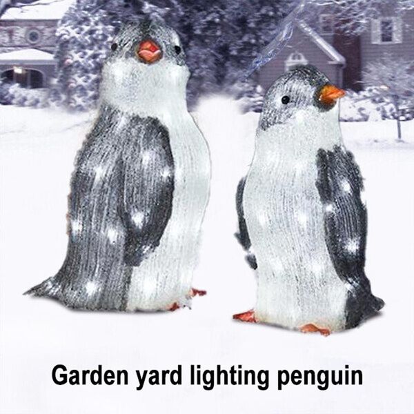 lawn lamps 3pcs acrylic light-up penguin christmas garden decoration ornaments yard art sculpture for corridor festival decor
lawn lamps 3pcs acrylic light-up penguin christmas garden decoration ornaments yard art sculpture for corridor festival decor
