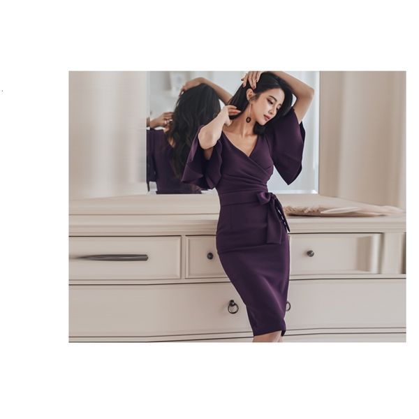 casual dresses summer v neck batwing sleeve purple women elegant bandage office ladies pencil yrhr, Black;gray
casual dresses summer v neck batwing sleeve purple women elegant bandage office ladies pencil yrhr, Black;gray