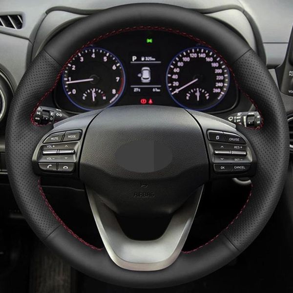 steering wheel covers car products diy black non-slip breathable faux leather car accessories cover for kona 2021-2021
steering wheel covers car products diy black non-slip breathable faux leather car accessories cover for kona 2021-2021