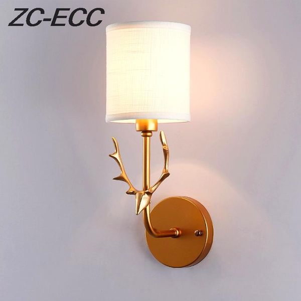 wall lamp zc-ecc european style creative antler bedroom bedside led living room corridor aisle staircase
wall lamp zc-ecc european style creative antler bedroom bedside led living room corridor aisle staircase