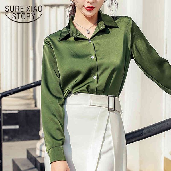 mujer de moda solid long sleeve ol chiffon blouse cardigan polo collar office ladies blusas korean 8198 50 210417, White
mujer de moda solid long sleeve ol chiffon blouse cardigan polo collar office ladies blusas korean 8198 50 210417, White