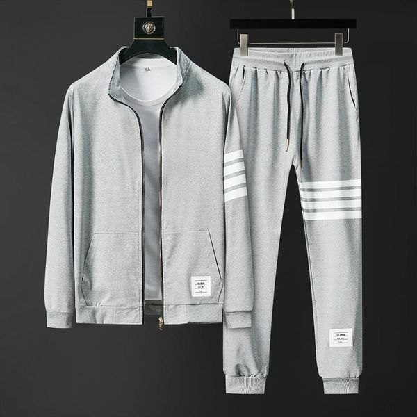 brand fall sets pants men tracksuit clothing sweatsuit cardigan fashion clothes trousers sportswear sweatpants tracksuits long sleeve, Gray
brand fall sets pants men tracksuit clothing sweatsuit cardigan fashion clothes trousers sportswear sweatpants tracksuits long sleeve, Gray