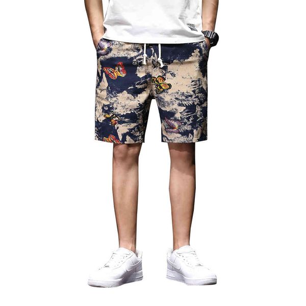 short 2021 summer hawaii loops classic printed 100% and female fashion shorts, White;black
short 2021 summer hawaii loops classic printed 100% and female fashion shorts, White;black