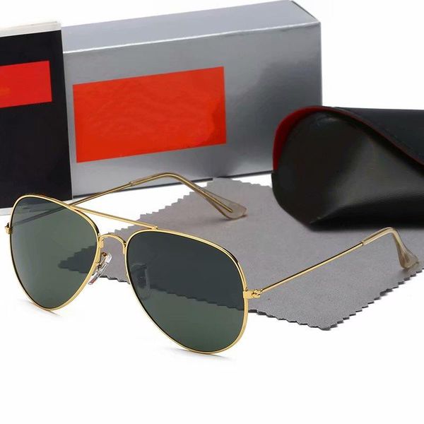 2140 Design Polarized Luxury Ray Sunglasses Men Women Pilot Sun Glass UV400 Eyewear Bans Glasses Metal Frame Polaroid Lens 3026 With box SIZE 62MM#658, White;black
2140 Design Polarized Luxury Ray Sunglasses Men Women Pilot Sun Glass UV400 Eyewear Bans Glasses Metal Frame Polaroid Lens 3026 With box SIZE 62MM#658, White;black