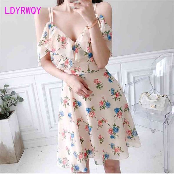 ldyrwqy summer style korean temperament v-neck strapless slim printed suspender dress office lady 210603, Black;gray
ldyrwqy summer style korean temperament v-neck strapless slim printed suspender dress office lady 210603, Black;gray