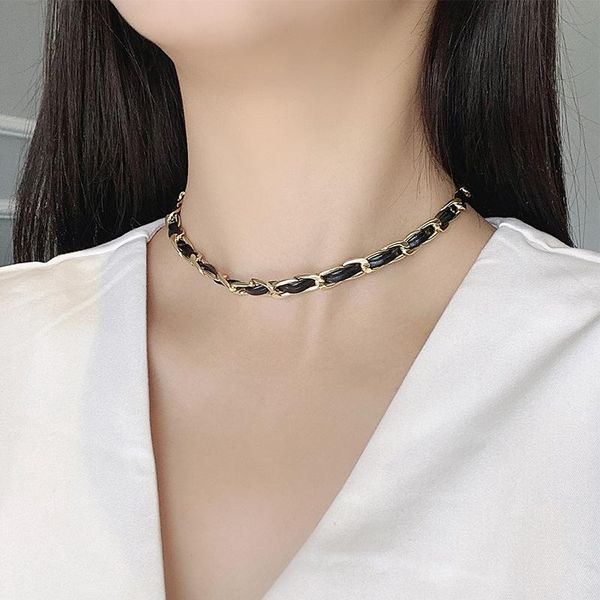 chokers vintage temperament punk hip hop necklace personalized charms choker neck chain 2021 korean fashion women's jewelry accessories, Golden;silver 
chokers vintage temperament punk hip hop necklace personalized charms choker neck chain 2021 korean fashion women's jewelry accessories, Golden;silver