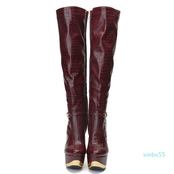 rontic women knee high boots stiletto high heel wine red round toe ladies long boots women shoes us size 4-15, Black
rontic women knee high boots stiletto high heel wine red round toe ladies long boots women shoes us size 4-15, Black
