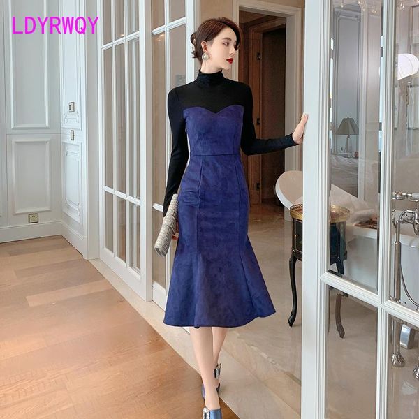 casual dresses 2021 autumn french retro fight receiving waist fishtail long-sleeved dress with hips office lady cotton, Black;gray
casual dresses 2021 autumn french retro fight receiving waist fishtail long-sleeved dress with hips office lady cotton, Black;gray