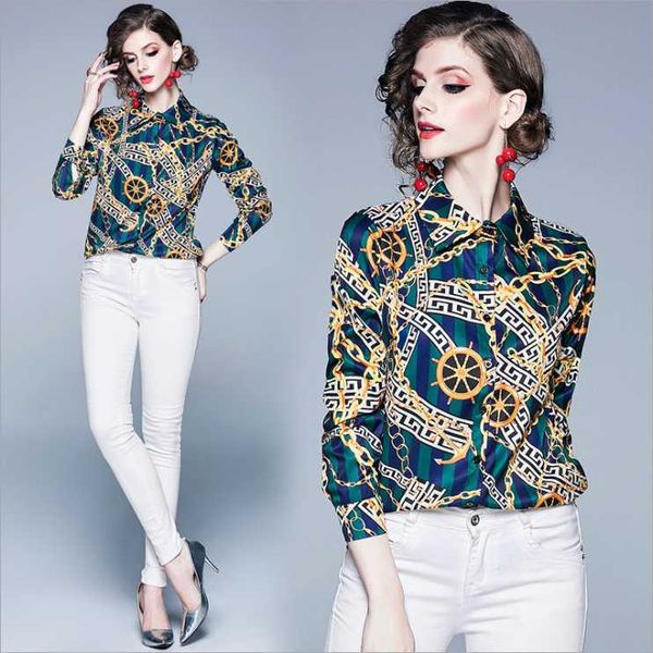 women's blouses & shirts blouse women floral green blusas mujer de moda 2021 elegant lady shirt retro fashion womens and kraagje nep d, White
women's blouses & shirts blouse women floral green blusas mujer de moda 2021 elegant lady shirt retro fashion womens and kraagje nep d, White