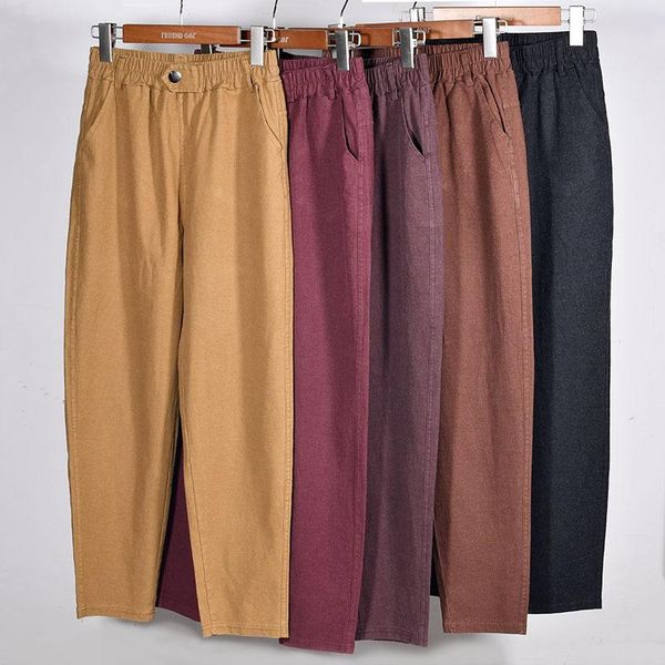 women's pants & capris spring autumn cotton linen elastic high waist harem trousers loose plus size ankle length casual solid color, Black;white
women's pants & capris spring autumn cotton linen elastic high waist harem trousers loose plus size ankle length casual solid color, Black;white