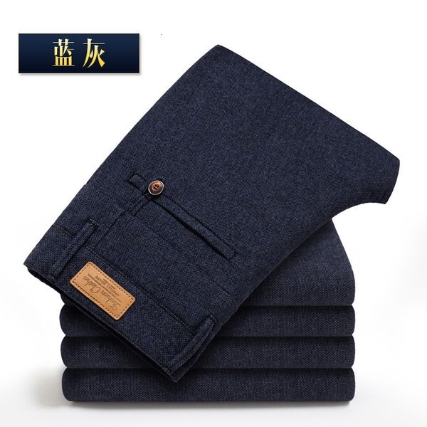 casual men's pants slim stretch cotton hemp youth business straight tube polished trousers zichao four seasons style, Black
casual men's pants slim stretch cotton hemp youth business straight tube polished trousers zichao four seasons style, Black