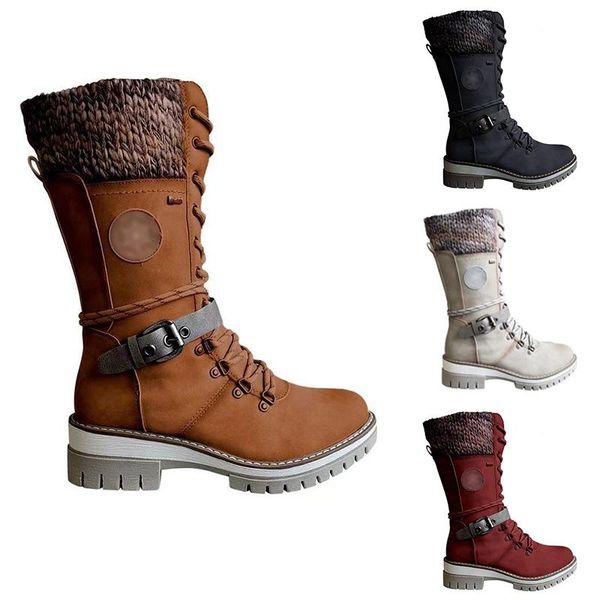 boots women anklet pointed toe comfortable platform snow for woman winter female keep warm botas de mujer, Black
boots women anklet pointed toe comfortable platform snow for woman winter female keep warm botas de mujer, Black
