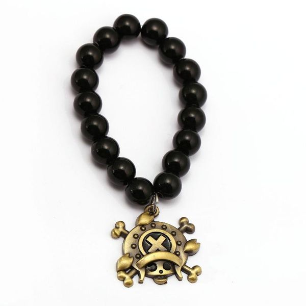 charm bracelets anime one piece natural black onyx beads bracelet nami chopper robin franky brook men women bangle jewelry, Golden;silver
charm bracelets anime one piece natural black onyx beads bracelet nami chopper robin franky brook men women bangle jewelry, Golden;silver