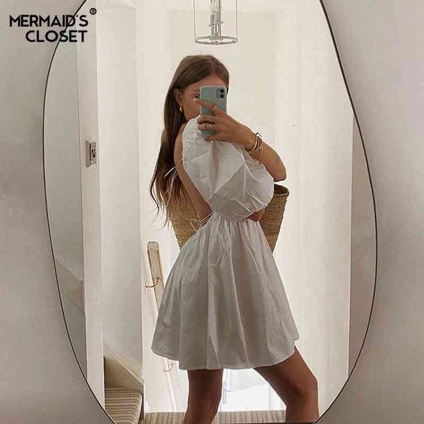casual dresses summer backless puff sleeve loose white dress women square collar bandage mini vestidos lady a line streetwear sund, Black;gray
casual dresses summer backless puff sleeve loose white dress women square collar bandage mini vestidos lady a line streetwear sund, Black;gray