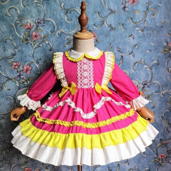 girl's dresses miayii baby clothing spanish lolita lace ruffles stitching ball gown birthday party easter princess dress for girls y381, Red;yellow
girl's dresses miayii baby clothing spanish lolita lace ruffles stitching ball gown birthday party easter princess dress for girls y381, Red;yellow