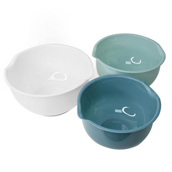 3pcs mixing bowl multi-purpose plastic salad kitchen creative vegetable fruit soup bowls
3pcs mixing bowl multi-purpose plastic salad kitchen creative vegetable fruit soup bowls