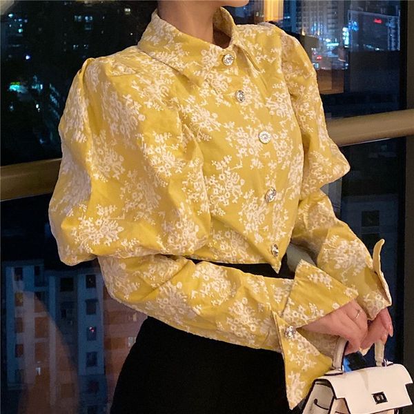 dress vintage embroidery floral women shirt long sleeve elegant blouse chic female shirts, White
dress vintage embroidery floral women shirt long sleeve elegant blouse chic female shirts, White