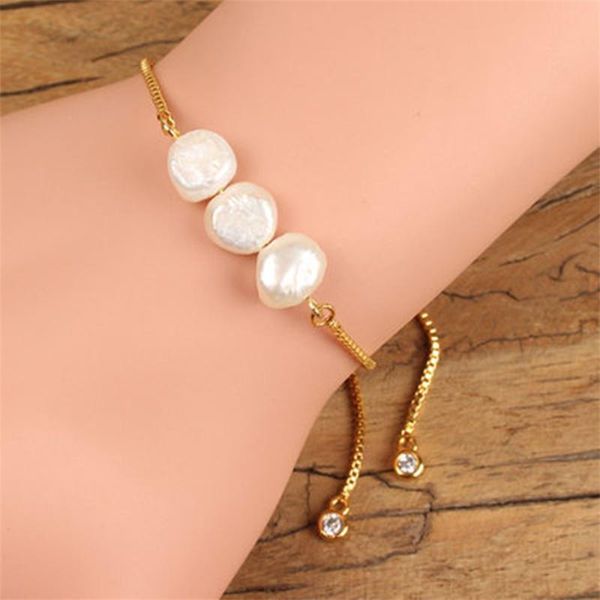 link, chain natural freshwater pearl bracelet simple armband bohemian charm ladies bracelets women gift queen jewelry, Black
link, chain natural freshwater pearl bracelet simple armband bohemian charm ladies bracelets women gift queen jewelry, Black