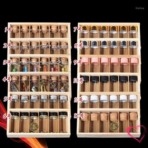 storage bottles & jars many assorted 6pcs clear glass bottle in wooden box cork metal home decor vials jar wholesale
storage bottles & jars many assorted 6pcs clear glass bottle in wooden box cork metal home decor vials jar wholesale