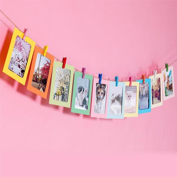 frames and mouldings 10pcs diy combination wall po frame with clips rope 7 inch hanging picture home decoration c1020
frames and mouldings 10pcs diy combination wall po frame with clips rope 7 inch hanging picture home decoration c1020