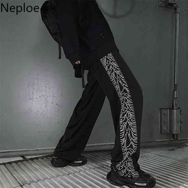 autumn spring retro high waist casual wide leg pants bf print elastic black trousers loose soft pantalones 210422, Black;white
autumn spring retro high waist casual wide leg pants bf print elastic black trousers loose soft pantalones 210422, Black;white