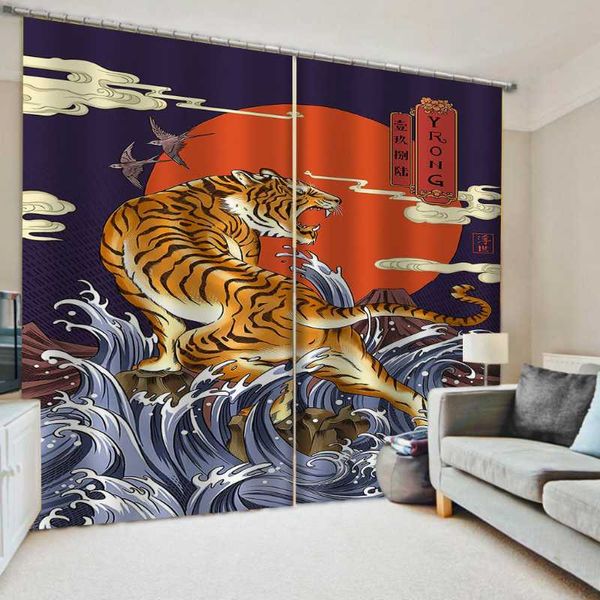 custom curtains ferocious tiger for living room children bedroom sofa window treatment drapes silk curtain &
custom curtains ferocious tiger for living room children bedroom sofa window treatment drapes silk curtain &