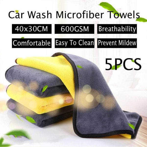 car sponge 5pcs 600gsm wash microfiber towels auto care washing cleaning drying absorb wax polishing cloth tool
car sponge 5pcs 600gsm wash microfiber towels auto care washing cleaning drying absorb wax polishing cloth tool
