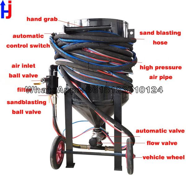 watering equipments portable sandblaster paint removal sand blasting machine wet blaster easy to recover sand, dust, dirt
watering equipments portable sandblaster paint removal sand blasting machine wet blaster easy to recover sand, dust, dirt