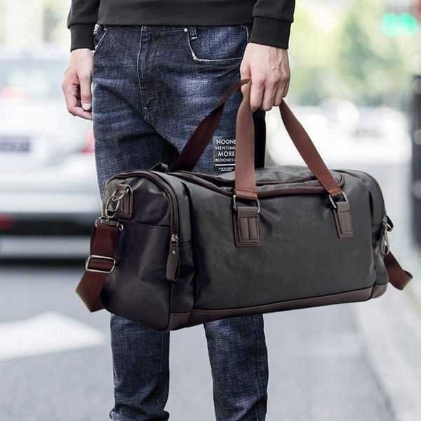 duffel bags 2021 casual pu leather travel bag large capacity men messenger handbags kl880
duffel bags 2021 casual pu leather travel bag large capacity men messenger handbags kl880
