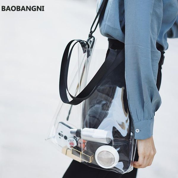 shoulder bags transparent bag for women clear female handbags versatile messenger fashion
shoulder bags transparent bag for women clear female handbags versatile messenger fashion