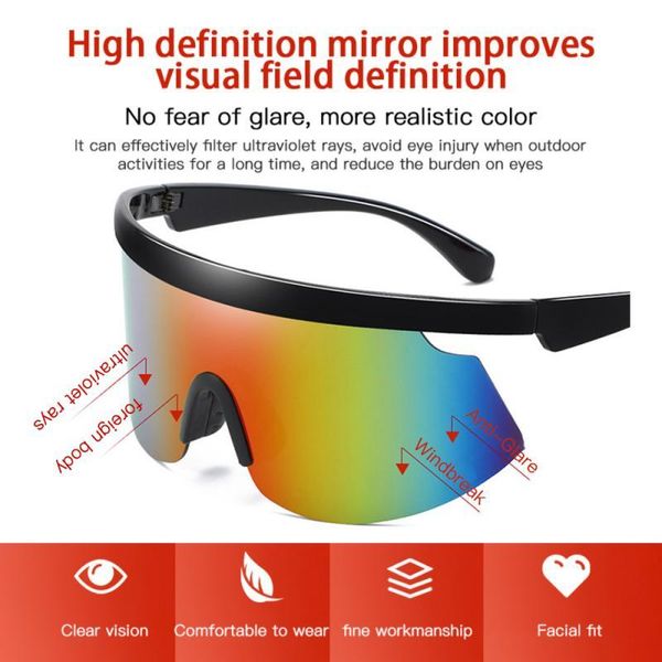 outdoor eyewear fashion cycling glasses windproof uv-proof big frame one-piece sunglasses sports
outdoor eyewear fashion cycling glasses windproof uv-proof big frame one-piece sunglasses sports