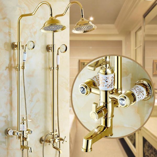 solid brass body ceramic and crystal gold shower set european faucet 8 inch head polished adjust lifting arm bathroom sets
solid brass body ceramic and crystal gold shower set european faucet 8 inch head polished adjust lifting arm bathroom sets