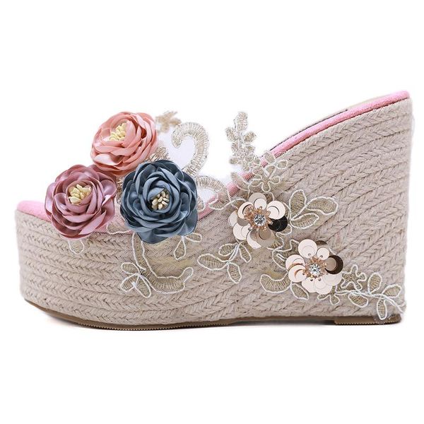 slippers ymechic mesh women beach flip flops border flower 2021 summer fashion clear shoe outdoor slide platform sandals drop ship, Black
slippers ymechic mesh women beach flip flops border flower 2021 summer fashion clear shoe outdoor slide platform sandals drop ship, Black