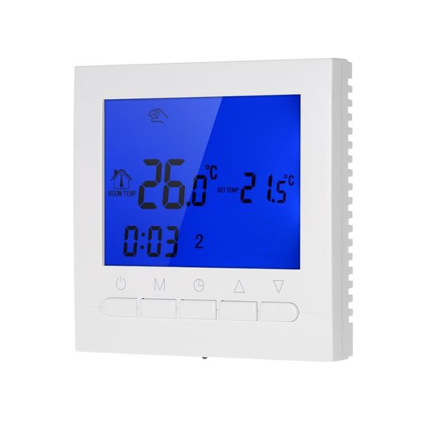smart home control water heating wifi thermostat programmable wireless temperature valve controller 3a 200~230v with backlit lcd display
smart home control water heating wifi thermostat programmable wireless temperature valve controller 3a 200~230v with backlit lcd display