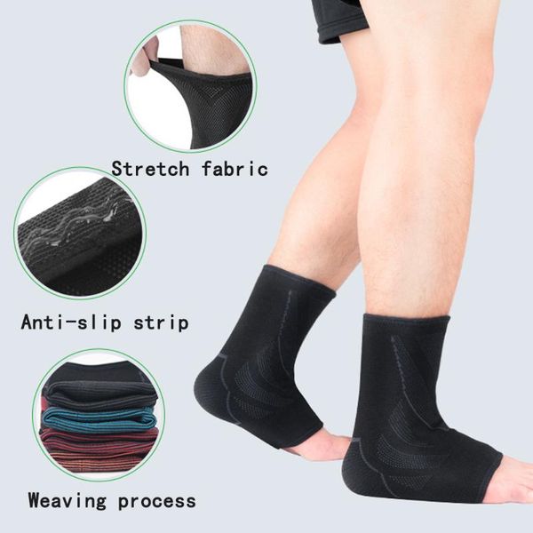 pair knit ankle guard achilles tendon plantar protection fitness elastic sports anti-collision elbow pads & knee, Black;gray
pair knit ankle guard achilles tendon plantar protection fitness elastic sports anti-collision elbow pads & knee, Black;gray