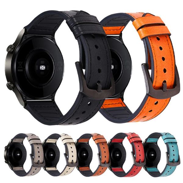 watch bands 22mm silicone leather wrist strap for huawei 3 pr watchband belt gt 2 46mm gt2 pro soft breathable band, Black;brown
watch bands 22mm silicone leather wrist strap for huawei 3 pr watchband belt gt 2 46mm gt2 pro soft breathable band, Black;brown