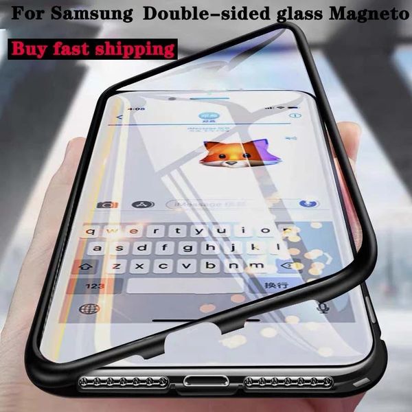 cell phone pouches double sided tempered glass magnet for samsung s20 ultra s8 s9 s10 plus note9 10 a10 a30 a50 a71 360 full protection flip
cell phone pouches double sided tempered glass magnet for samsung s20 ultra s8 s9 s10 plus note9 10 a10 a30 a50 a71 360 full protection flip