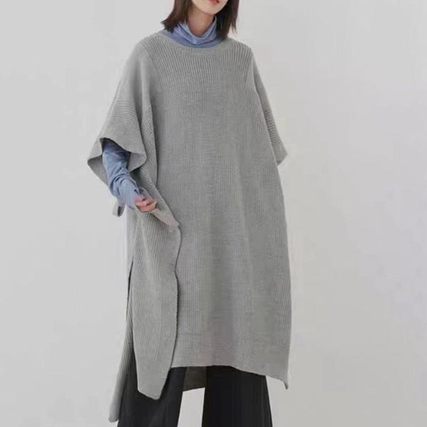 casual dresses japanese minimalism women long knits dress three-quarter sleeve solid loose pullover winter autumn round neck female, Black;gray
casual dresses japanese minimalism women long knits dress three-quarter sleeve solid loose pullover winter autumn round neck female, Black;gray