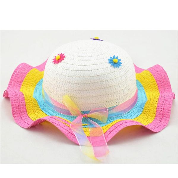 caps & hats spring and summer children's rainbow wave straw hat girls outdoor beach sunshade sun flower inlaid bow, Yellow
caps & hats spring and summer children's rainbow wave straw hat girls outdoor beach sunshade sun flower inlaid bow, Yellow