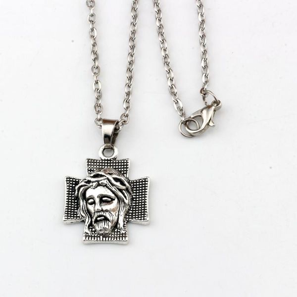pendant necklaces 2pcs cross jesus christ alloy charms travel protection pendants 23.6inches chain, Silver
pendant necklaces 2pcs cross jesus christ alloy charms travel protection pendants 23.6inches chain, Silver
