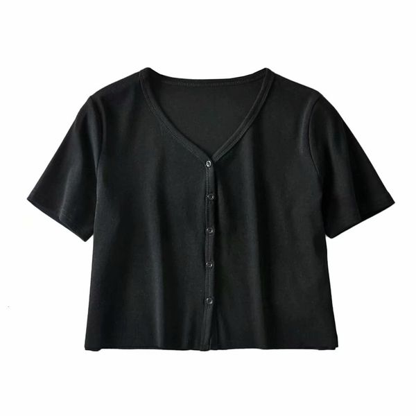women's t-shirt spring women's jacket fashion loose blogger with raw ee v buttoned cardigan cleavage, White
women's t-shirt spring women's jacket fashion loose blogger with raw ee v buttoned cardigan cleavage, White
