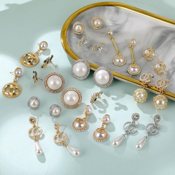 dangle & chandelier korean fashion pearl drop earrings for women 2021 geometric alphabet gold irregular s925 needle earring jewelry wholesal, Silver
dangle & chandelier korean fashion pearl drop earrings for women 2021 geometric alphabet gold irregular s925 needle earring jewelry wholesal, Silver