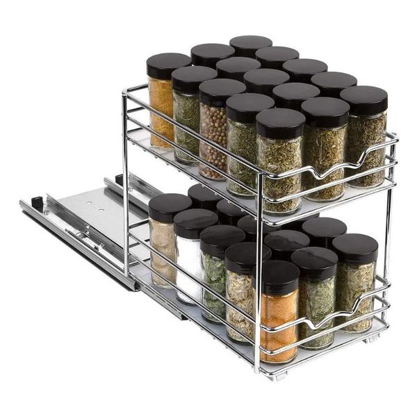 hooks & rails 2 layers metal storage rack kitchen spice jar bottle seasoning decoration organizer shelf home deskracks and slide rail
hooks & rails 2 layers metal storage rack kitchen spice jar bottle seasoning decoration organizer shelf home deskracks and slide rail
