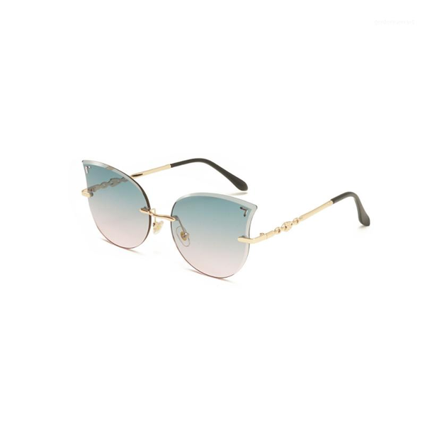 oversized fashionable rimless cat eye sunglasses trending products 2021 100% women designer uv400 green, White;black
oversized fashionable rimless cat eye sunglasses trending products 2021 100% women designer uv400 green, White;black
