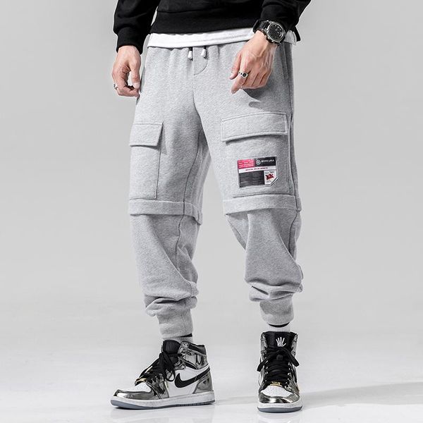 men's pants brand 2021 joggers front pocket loose cargo men streetwear all match sweatpants casual trousers clothes black/gray
men's pants brand 2021 joggers front pocket loose cargo men streetwear all match sweatpants casual trousers clothes black/gray