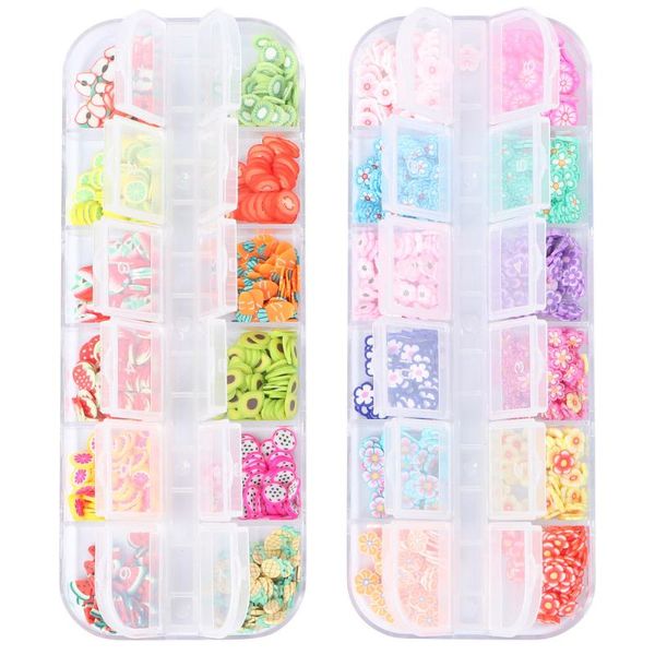 nail art decorations 2 boxes diy nails sequins crystal clay flower fruit slice manicures supplies (1 box 12 grids rando, Silver;gold
nail art decorations 2 boxes diy nails sequins crystal clay flower fruit slice manicures supplies (1 box 12 grids rando, Silver;gold