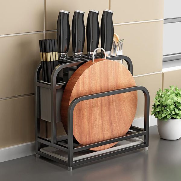 hooks & rails stainless steel kitchen storage holder pot lid cutting board knife tableware organizer floor type shelf rack
hooks & rails stainless steel kitchen storage holder pot lid cutting board knife tableware organizer floor type shelf rack