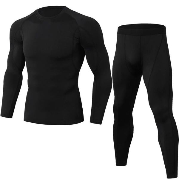 men's thermal underwear men fitness suit sportswear basic layer leggings tights shirt running clothes compression, Black;white
men's thermal underwear men fitness suit sportswear basic layer leggings tights shirt running clothes compression, Black;white