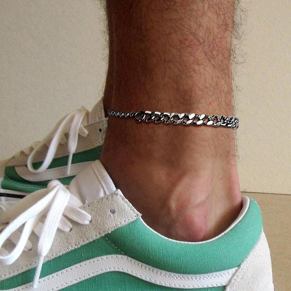 anklets anklet street style for mens steel beaded and cuba chain ankle men jewelry, Red;blue
anklets anklet street style for mens steel beaded and cuba chain ankle men jewelry, Red;blue